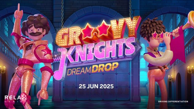 Relax Gaming gets the party started with Groovy Knights Dream Drop