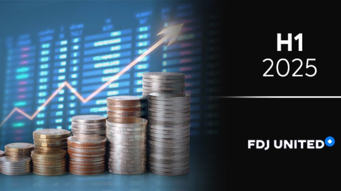 FDJ United revenue reaches €1.87bn in H1 2025, down 1.7% on restated basis