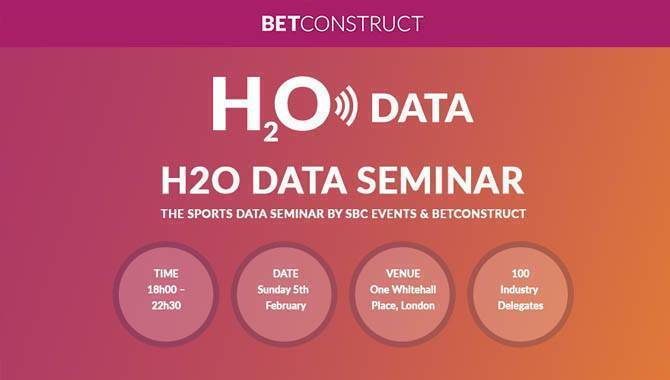 Event: H2O Data Seminar by SBC Events & BetConstruct