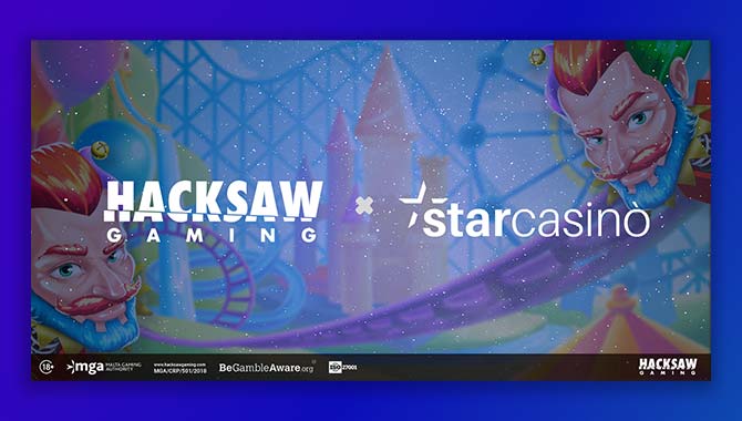 Interfaccia di Starcasinò con giochi Hacksaw Gaming