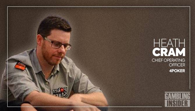 Heath Cram leaves Flutter to join 4Poker as COO