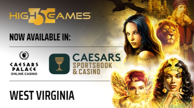 High 5 Games and Caesars Digital expand partnership into West Virginia
