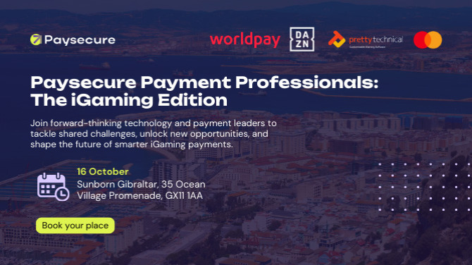 Paysecure to host exclusive iGaming event: Paysecure Payment Professionals the iGaming Edition