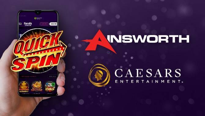 Ainsworth partners with Caesars in New Jersey