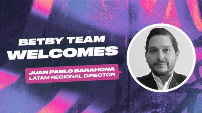 BETBY expands LatAm presence with appointment of Juan Pablo Barahona as Regional Director