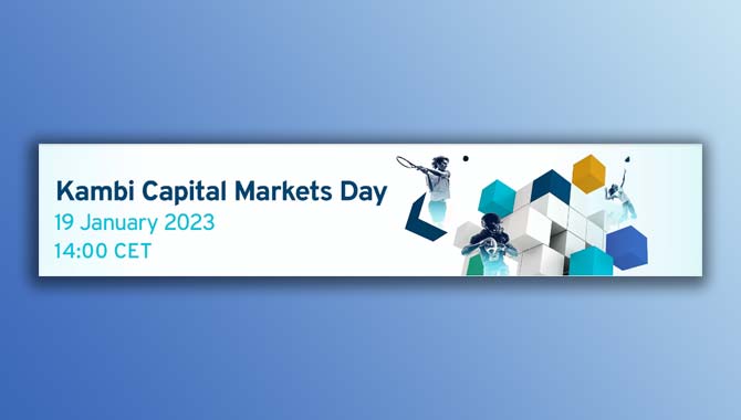 Kambi Capital Markets Day: “Tier 1 operators will outsource more and more in the future”