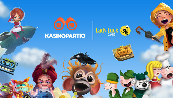 Lady Luck Games signs deal with Kasinopartio