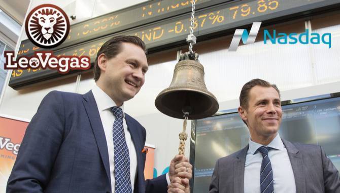 LeoVegas receives Nasdaq Stockholm listing