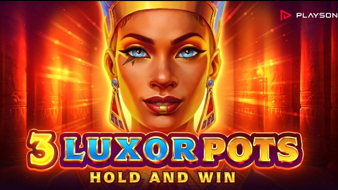 Playson treats players to ancient treasures in 3 Luxor Pots: Hold and Win
