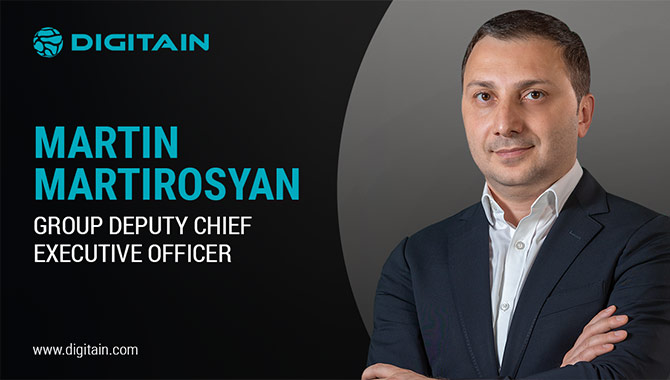 Digitain appoints Martin Martirosyan as Deputy CEO