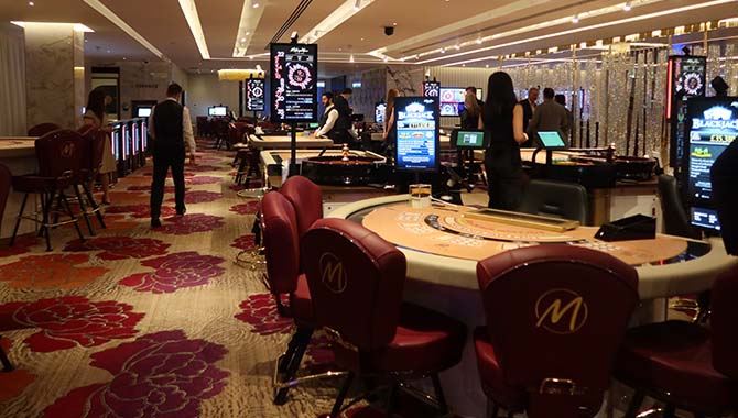 Metropolitan Casino opening in Mayfair, after customer pre-launch night