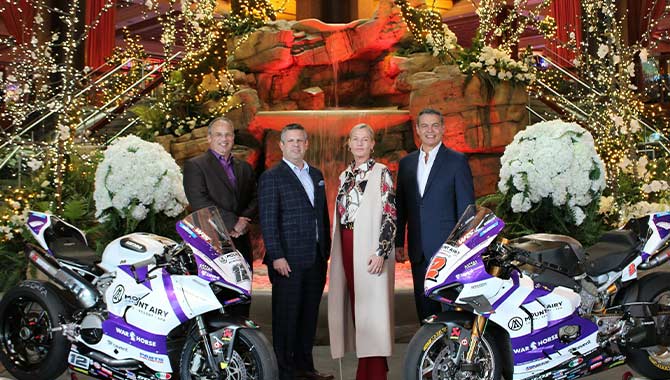 Mount Airy Casino Resort represented by the Warhorse HSBK Racing Ducati NYC team