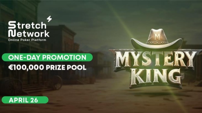 The biggest tournament of the year –  €100,000 Mystery KING awaits!