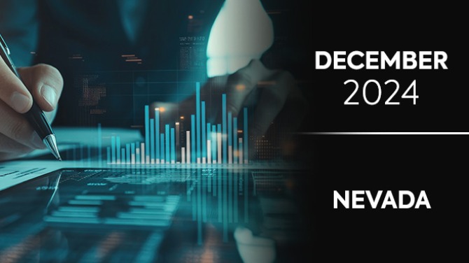 Nevada gaming revenue reaches $1.46bn for December 2024, Strip declines 2.7%