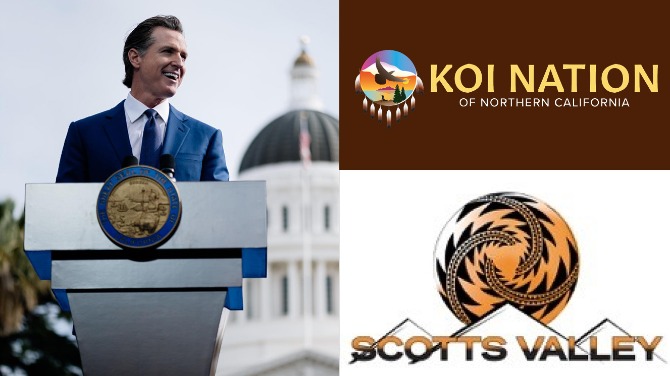 Governor Newsom opposes two proposed tribal casino projects