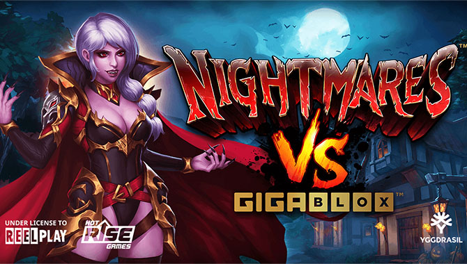 Yggdrasil releases spine-chilling slot Nightmares VS GigaBlox from Hot Rise Games