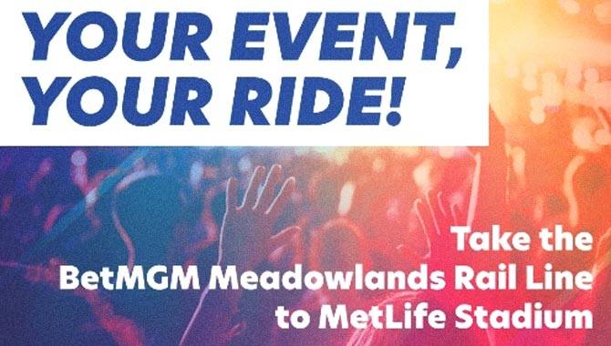 New Jersey Transit grants BetMGM naming rights for rail line