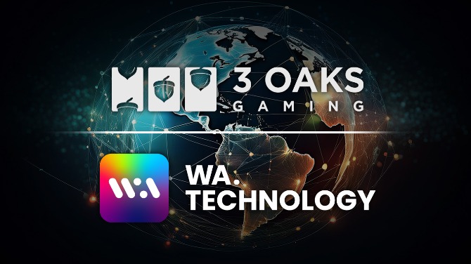 3 Oaks Gaming partners with WA.Technology to expand iGaming content