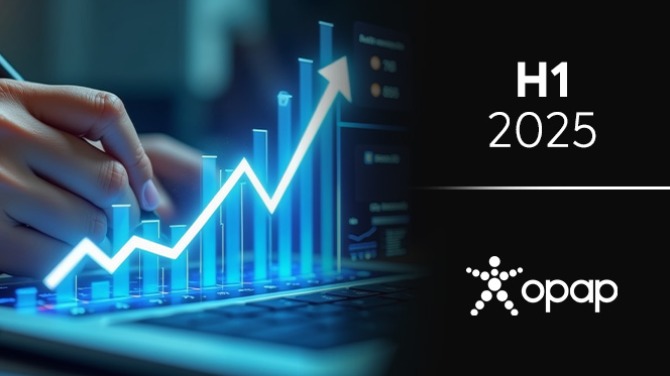 OPAP reports H1 2025 results with growth across key segments