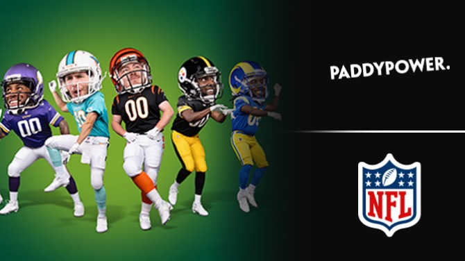 Paddy Power named NFL sportsbook partner for UK and Ireland