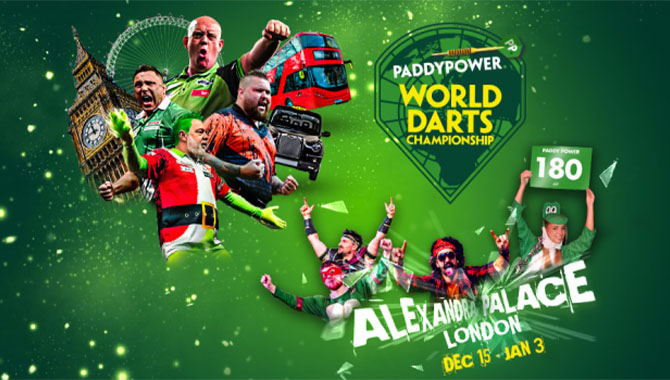 Paddy Power revealed as new sponsor of PDC World Darts Championship
