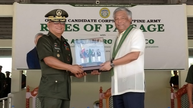 PAGCOR Chairman reaffirms support for military infrastructure projects