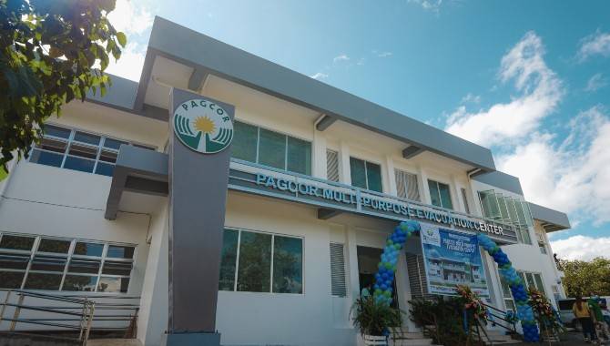 PAGCOR opens first evacuation facility in Laguna
