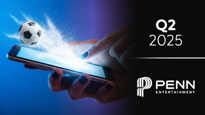 Penn Q2: Revenue up 6.1% to $1.77bn, interactive segment slowly improving