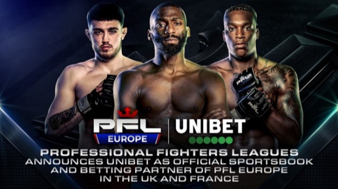 Professional Fighters League agrees partnership with Unibet