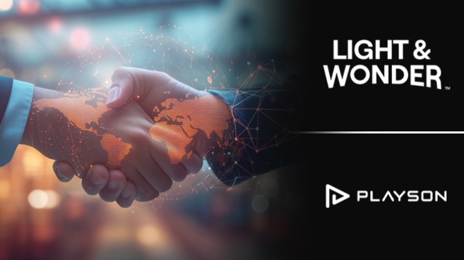 Light & Wonder enters global distribution partnership with Playson