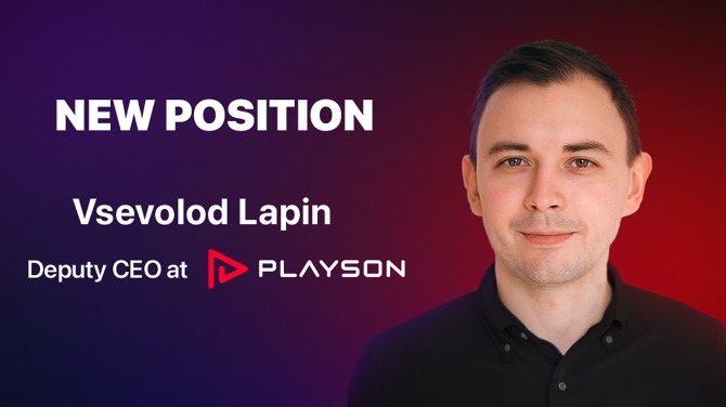 Playson appoints Vsevolod Lapin as Deputy CEO