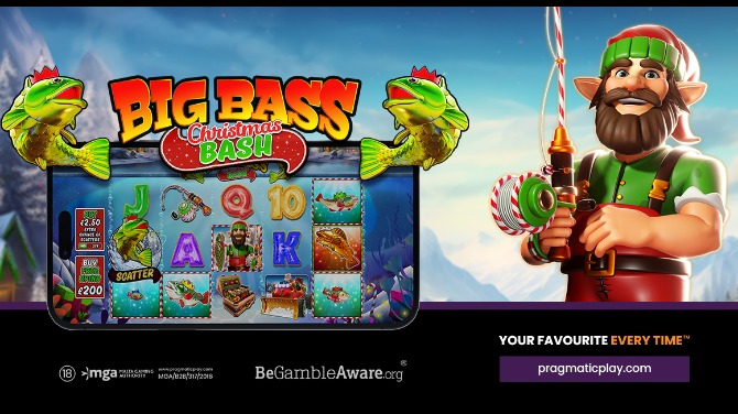 Pragmatic Play unveils a festive fishing bonanza with Big Bass Christmas Bash