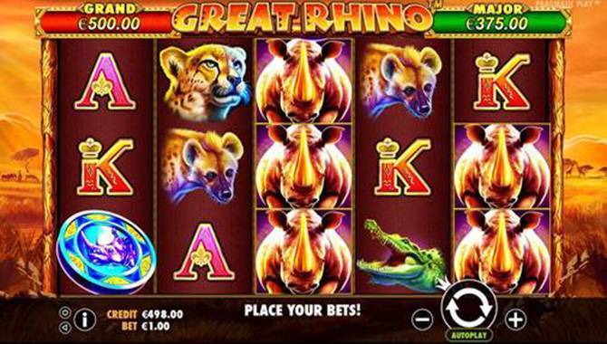 Pragmatic Play takes players on safari in Great Rhino