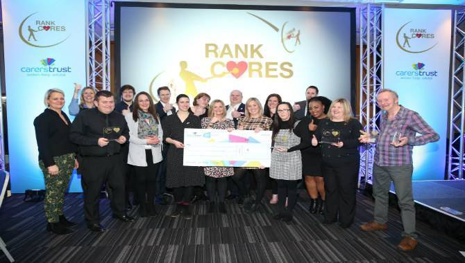 Rank Group raises £2m for Carers Trust charity