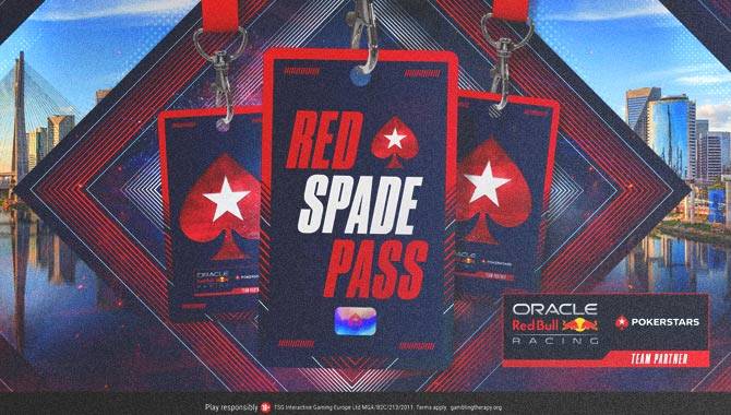 PokerStars and Oracle Red Bull Racing announce another Red Spade Pass