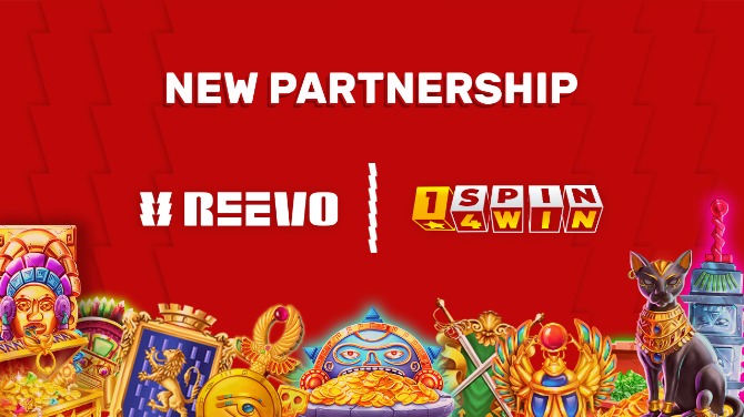 Reevo announces partnership with 1spin4win