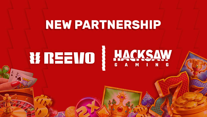 Reevo announces partnership with Hacksaw Gaming