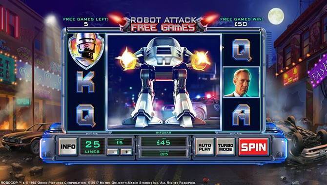Playtech launches RoboCop themed slots