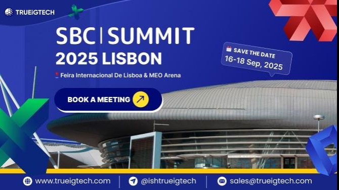 TRUEiGTECH to showcase AI-based casino, sweepstakes & sports betting solutions at SBC Summit Lisbon 2025