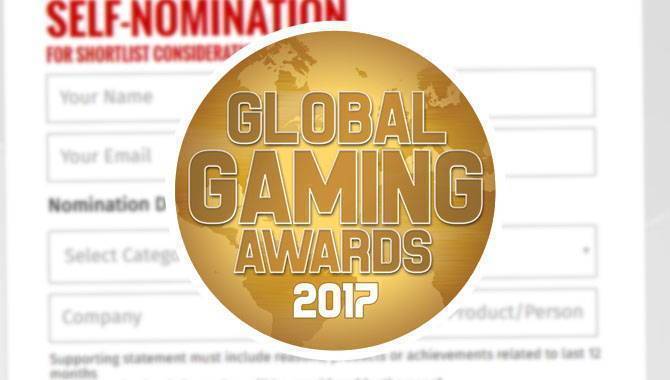 Global Gaming Awards: Self-nominations are officially open