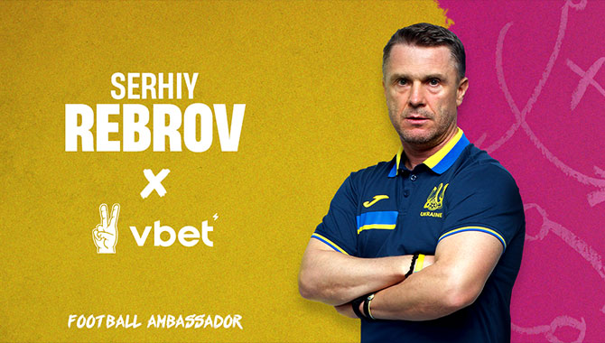 Vbet appoints Serhiy Rebrov as Brand Ambassador
