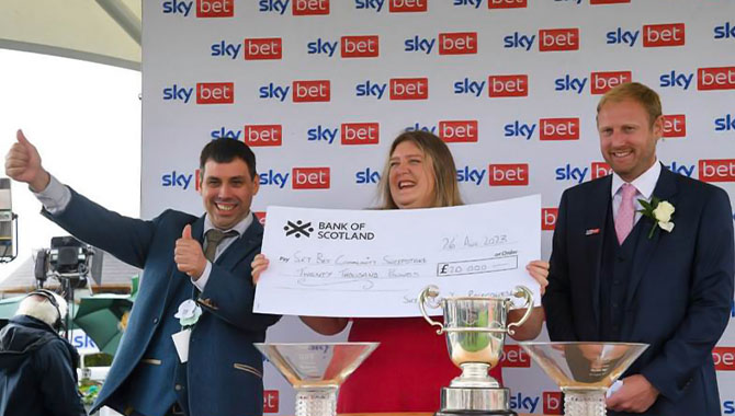 Sheffield Voices wins £20,000 at Sky Bet Ebor Festival Community Sweepstake