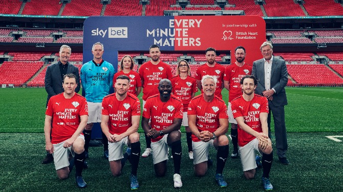 Sky Bet and the British Heart Foundation launch ‘Every Minute Matters’ campaign