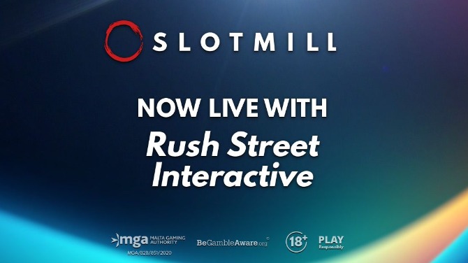 Slotmill signs multi-year agreement with Rush Street Interactive