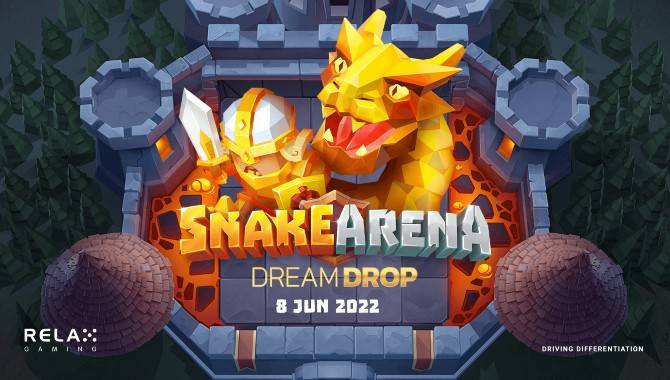 Relax Gaming continues jackpot rollout with Snake Arena Dream Drop