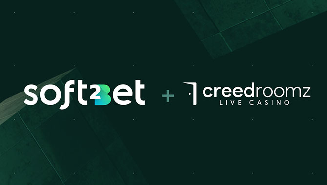 Soft2Bet partners with CreedRoomz