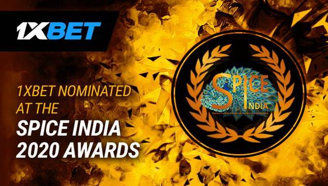 1xBet Nominated for Multiple Categories at the SPiCE India 2020 Awards