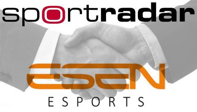 Sportradar partners with ESEN eSports