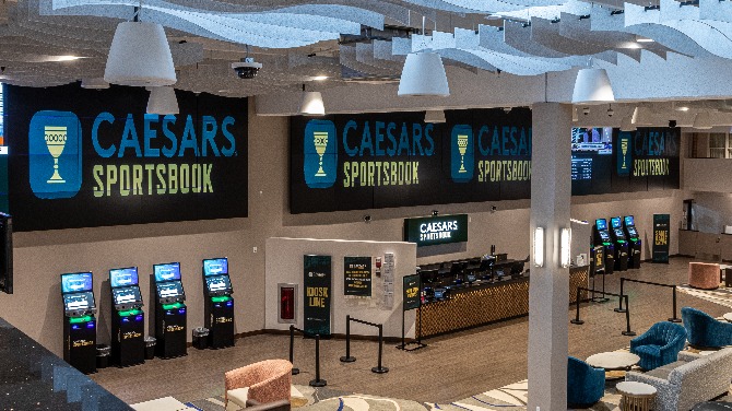 Caesars Sportsbook opens 4,900-square-foot betting location at Long Shot’s in Frederick, Maryland  