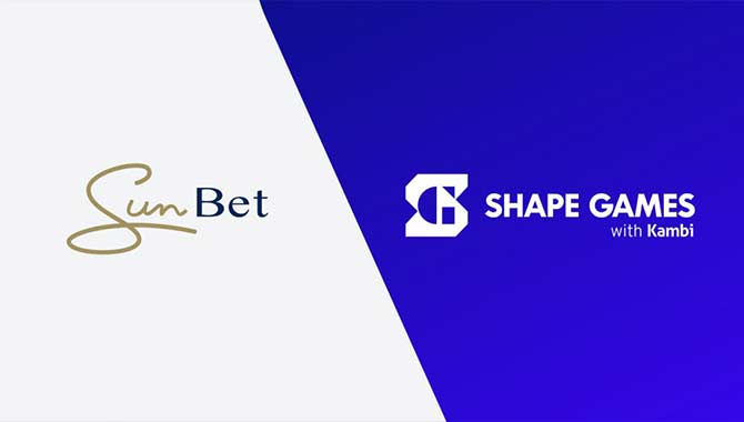 Shape Games announces partnership with SunBet